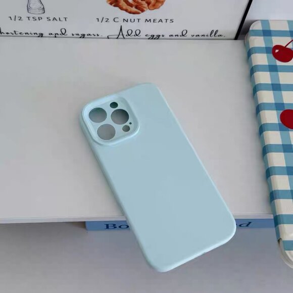 Light Blue iPhone 16 Pro Max Case - Picture 1 of 2